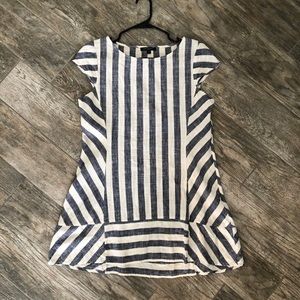 For Cynthia linen blend dress